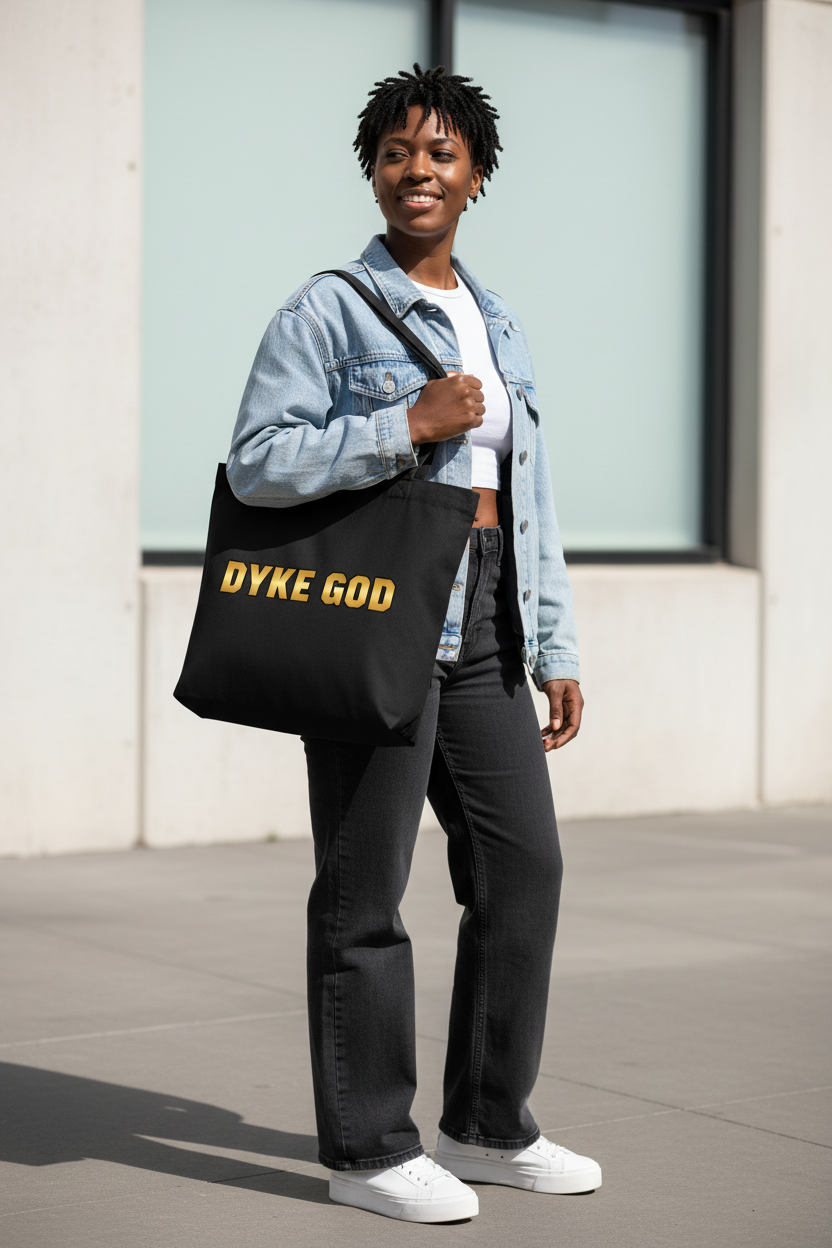 DYKE GOD Tote Bag